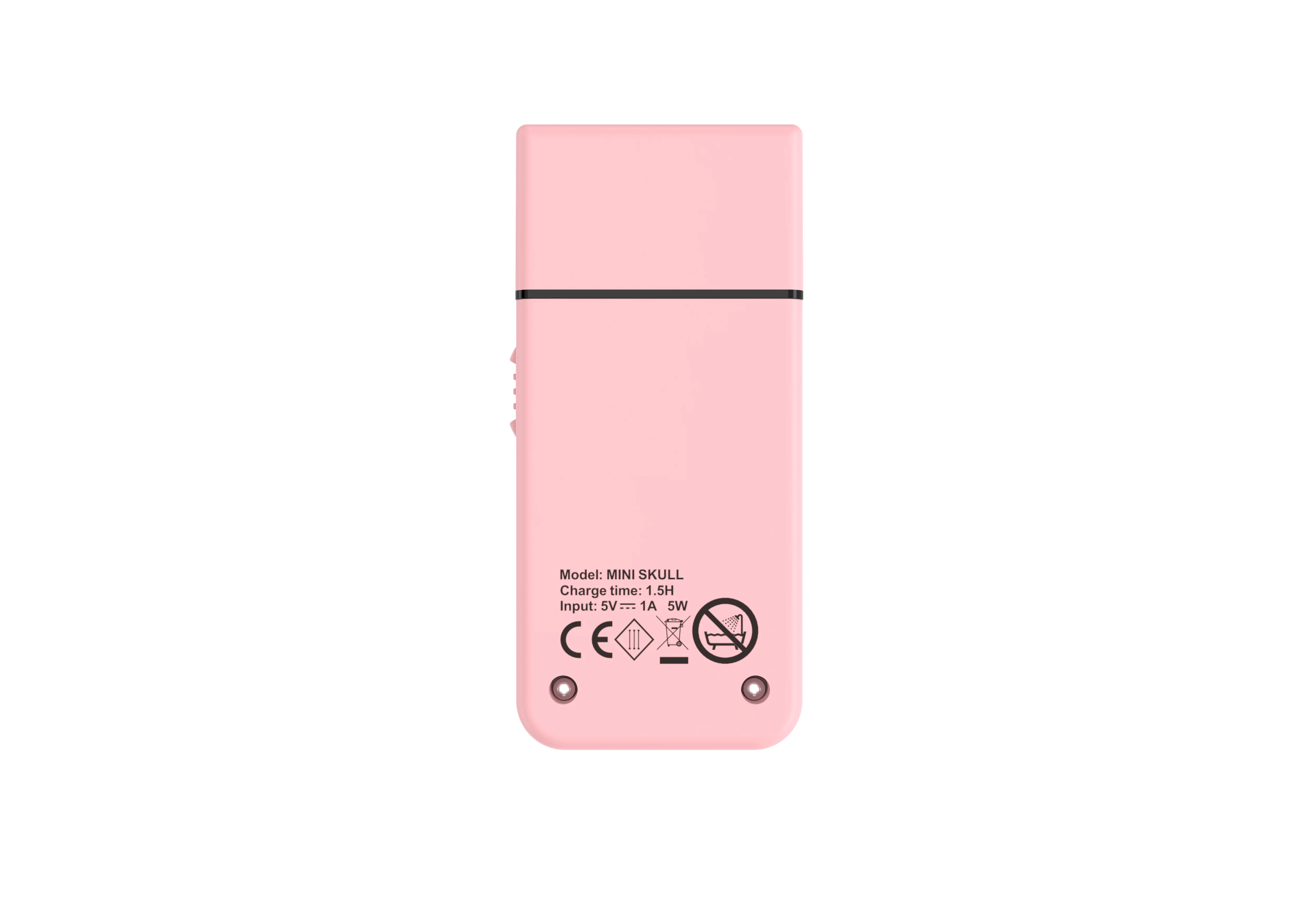 Mini Skull Shaver (Candy Floss Pink Edition) (Wholesale case of 24) - Image 4