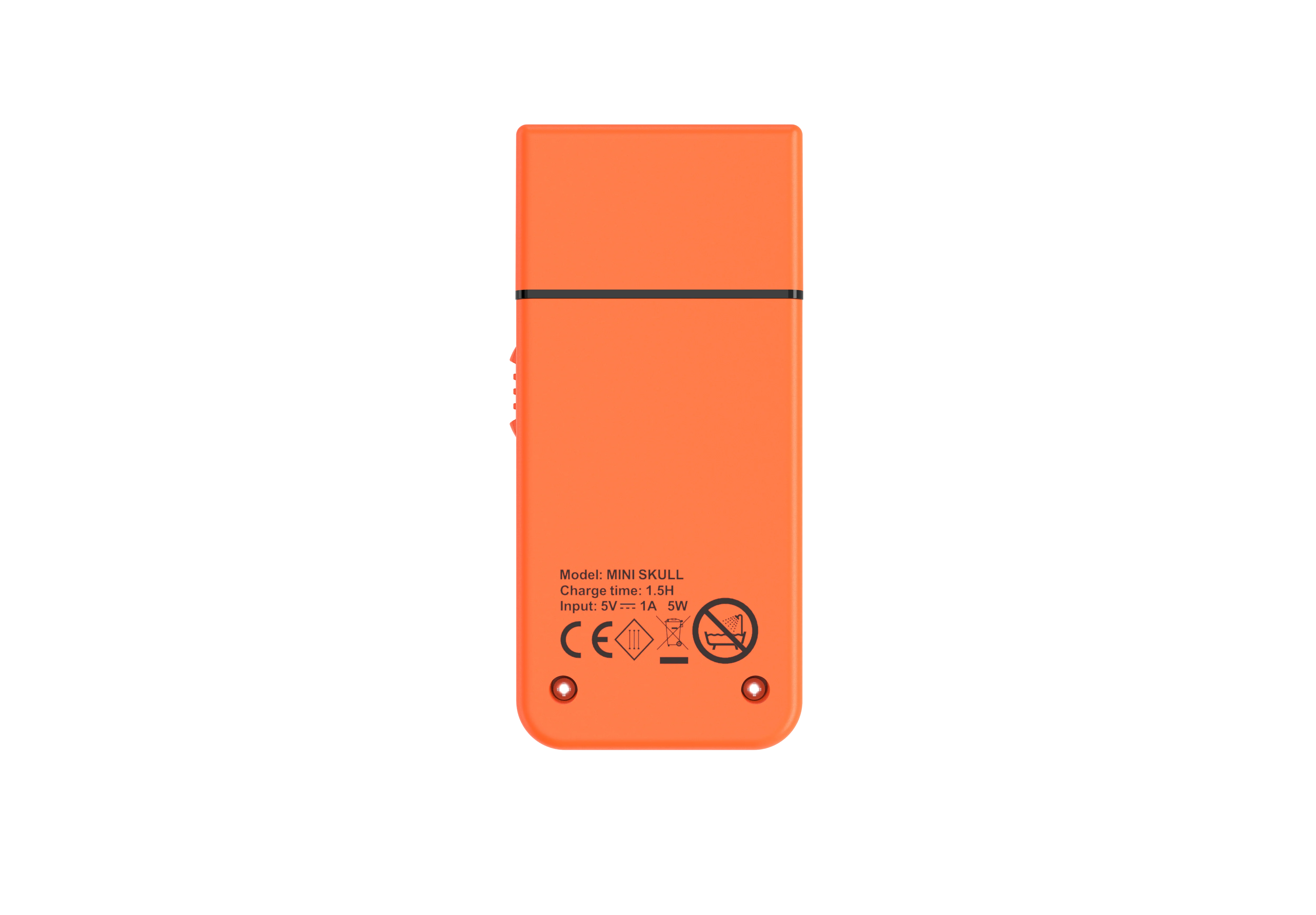 Mini Skull Shaver (Orange Edition) - Image 3