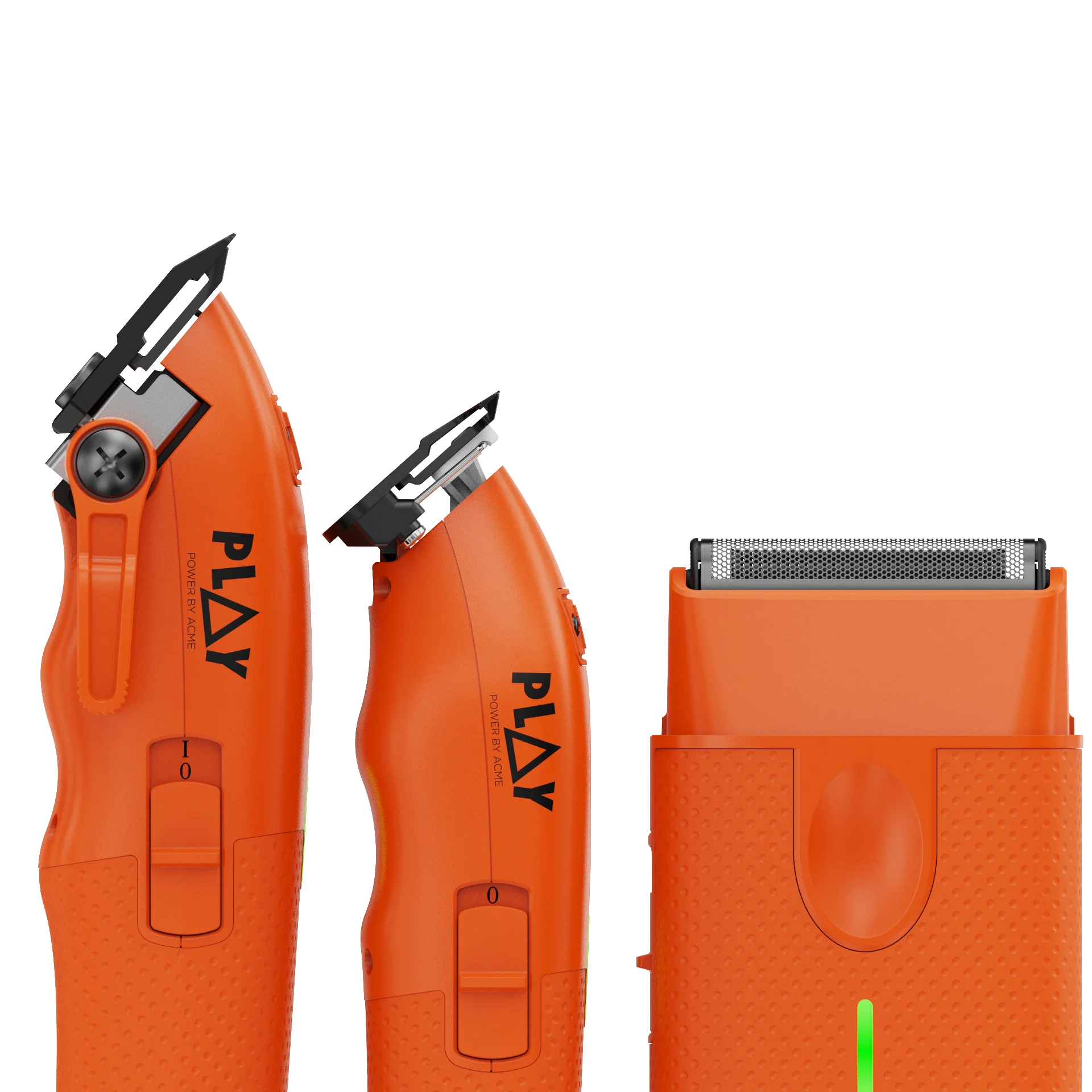 Play 3-Pack – Orange Edition (Clipper, Trimmer & Shaver with 3-Way Stand) (Wholesale case of 6) - Image 6