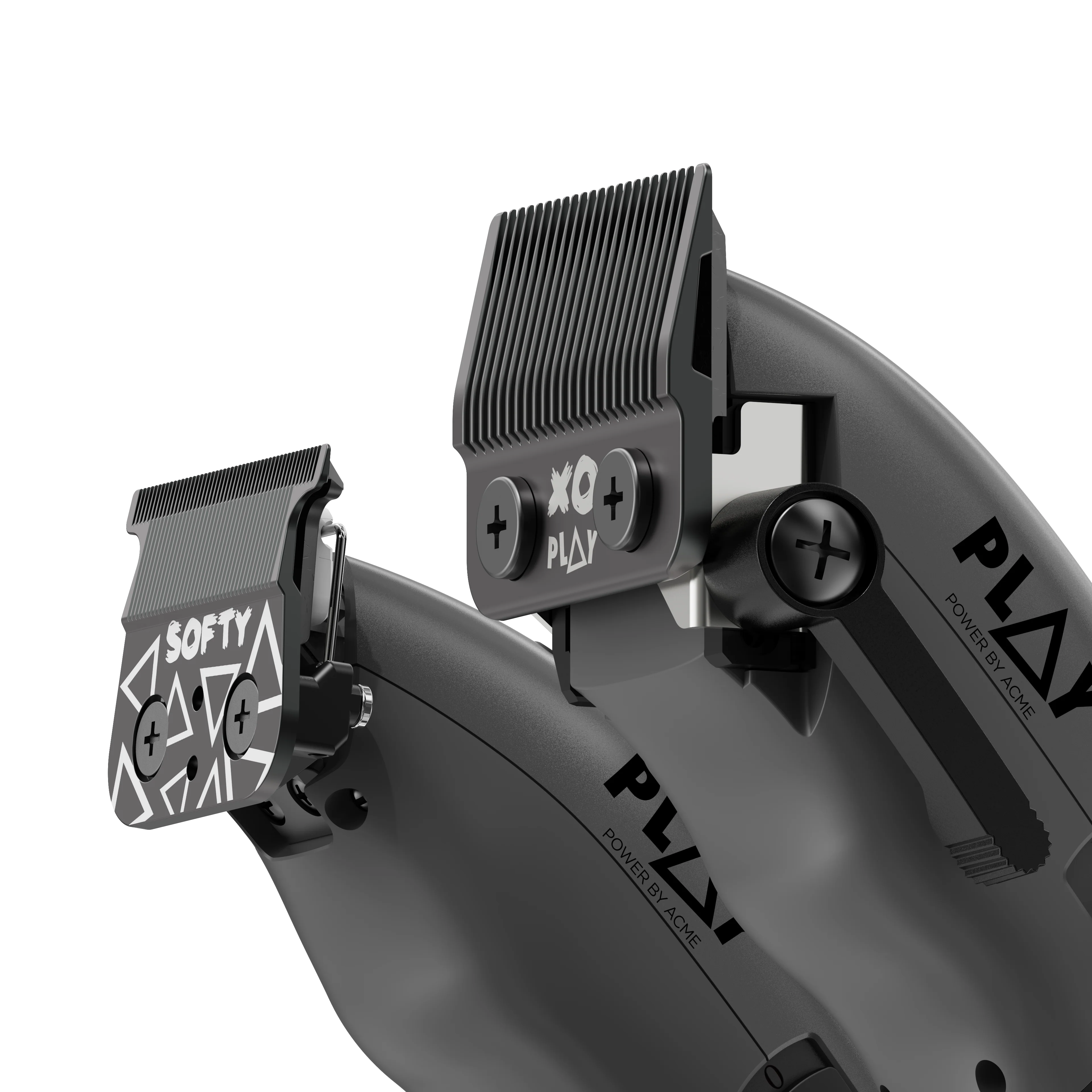Play Gun Metal Grey Bundle (Clipper & Trimmer) - Image 3