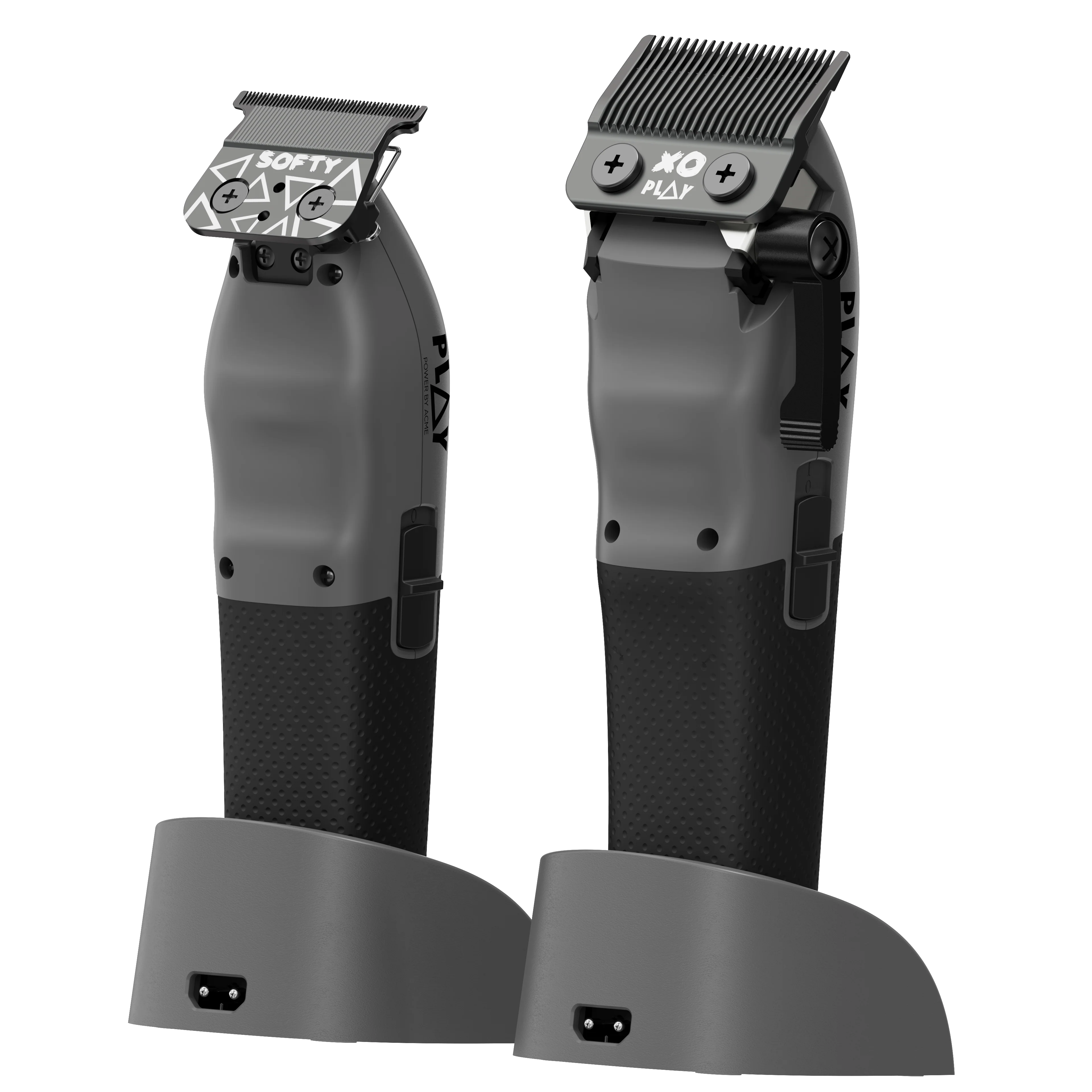 Play Gun Metal Grey Bundle (Clipper & Trimmer) - Image 4