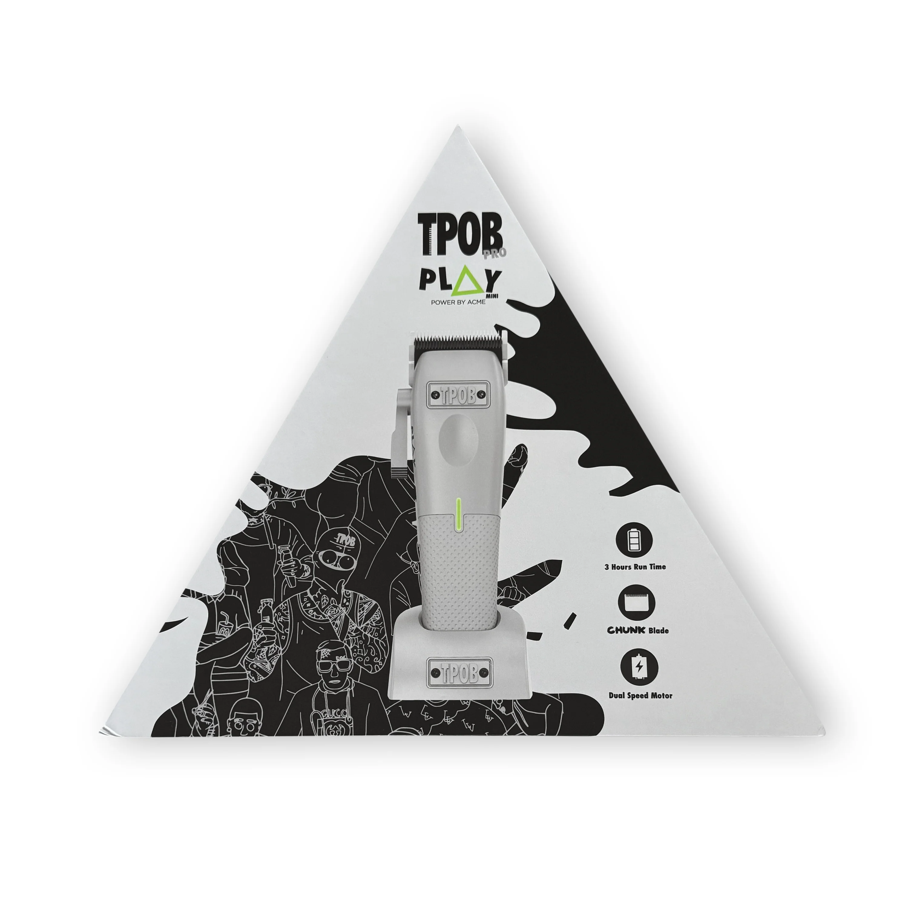 PLAY MINI Clipper (Light Grey Edition) (Wholesale Case of 12) - Image 4