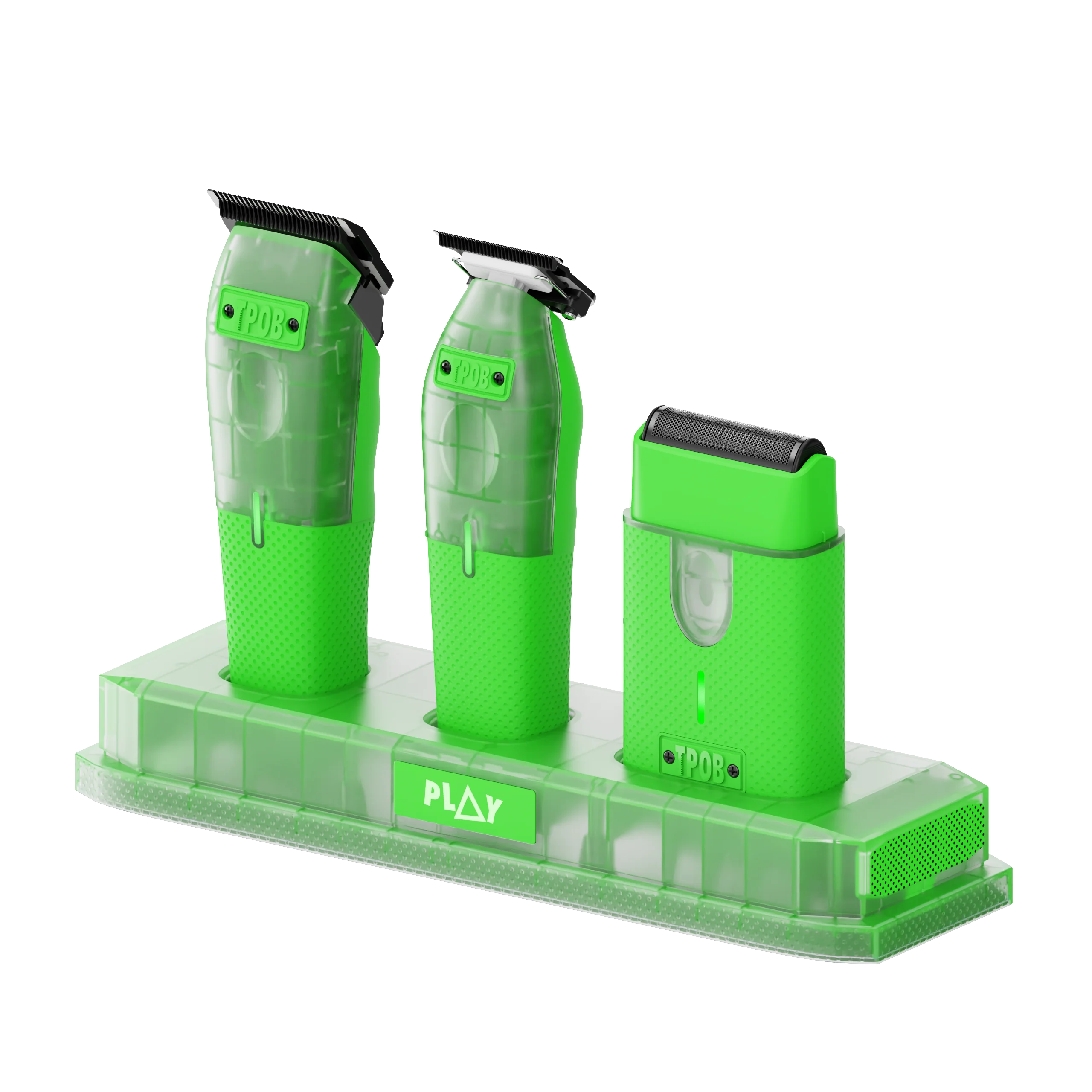 PLAY MINI Transparent GREEN bundle with stand - Image 5