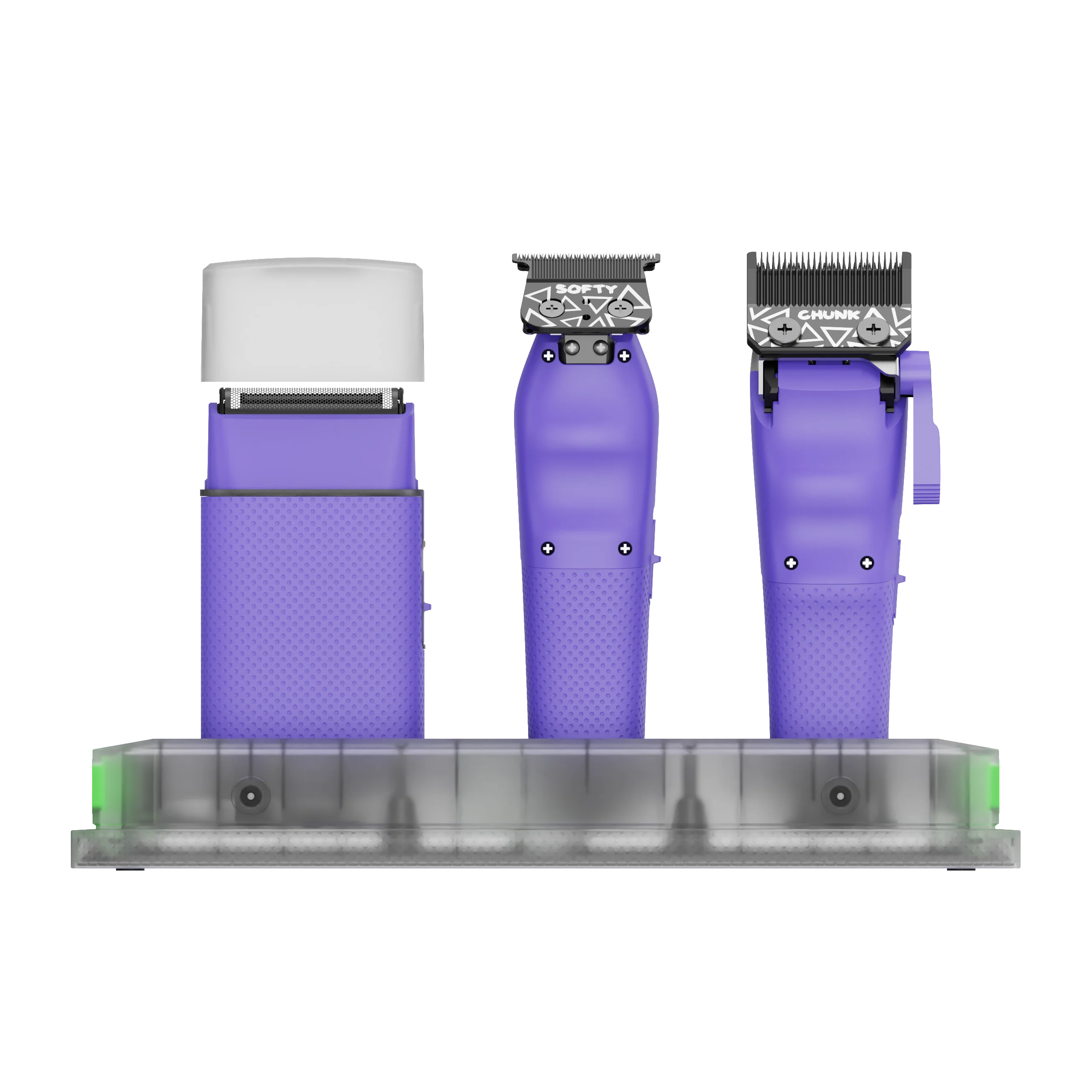 PLAY MINI Transparent PURPLE bundle with stand (Wholesale case of 6) - Image 5