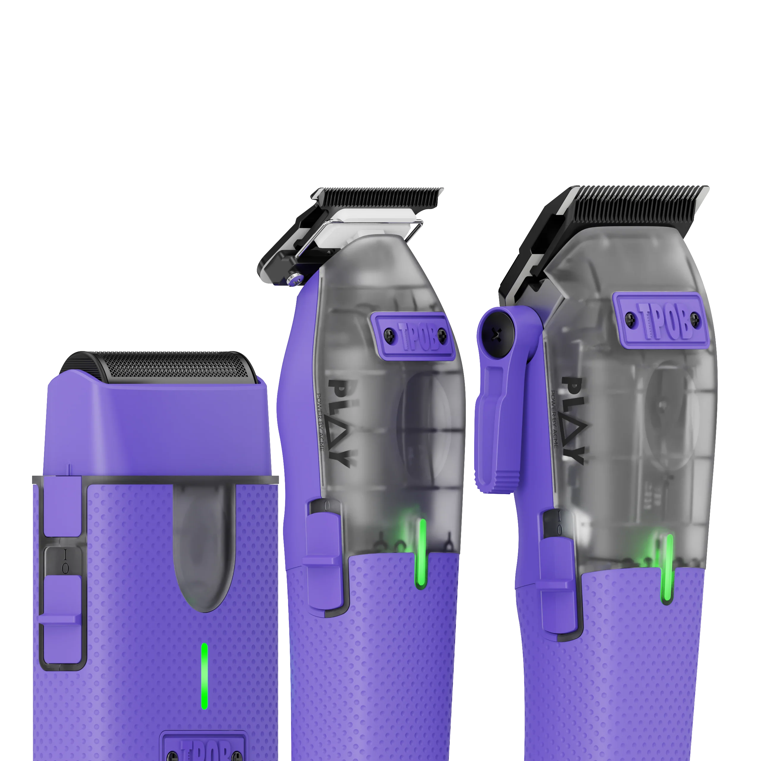 PLAY MINI Transparent PURPLE bundle with stand (Wholesale case of 6) - Image 7