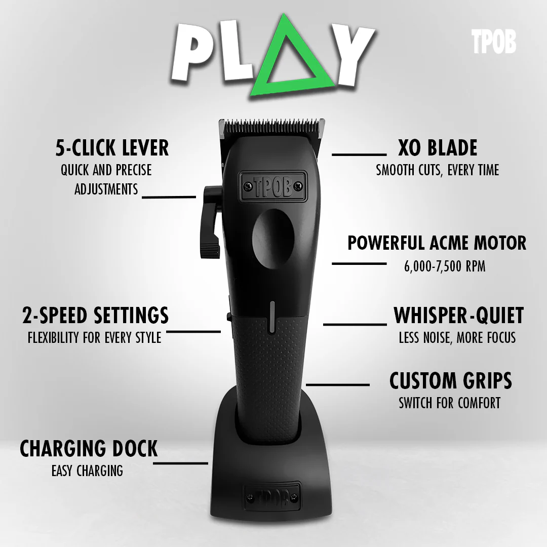 PLAY Clipper (Black & White) - Image 4