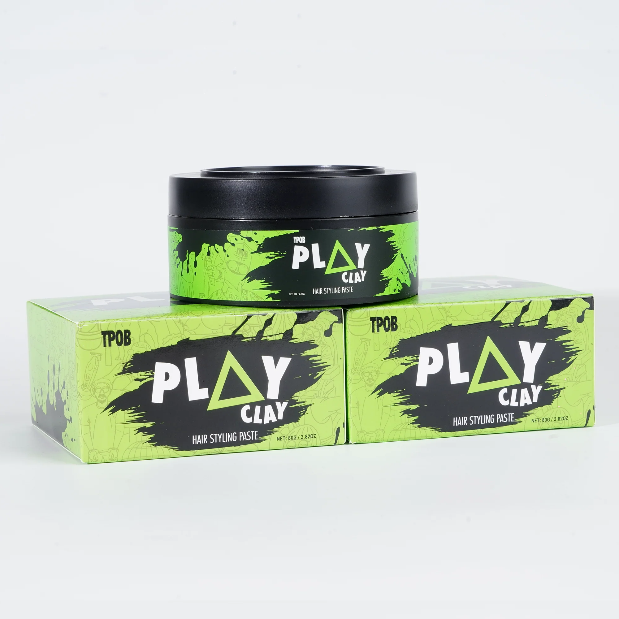 TPOB Play Clay Hair Styling Paste (Wholesale Case of 96) - Image 4
