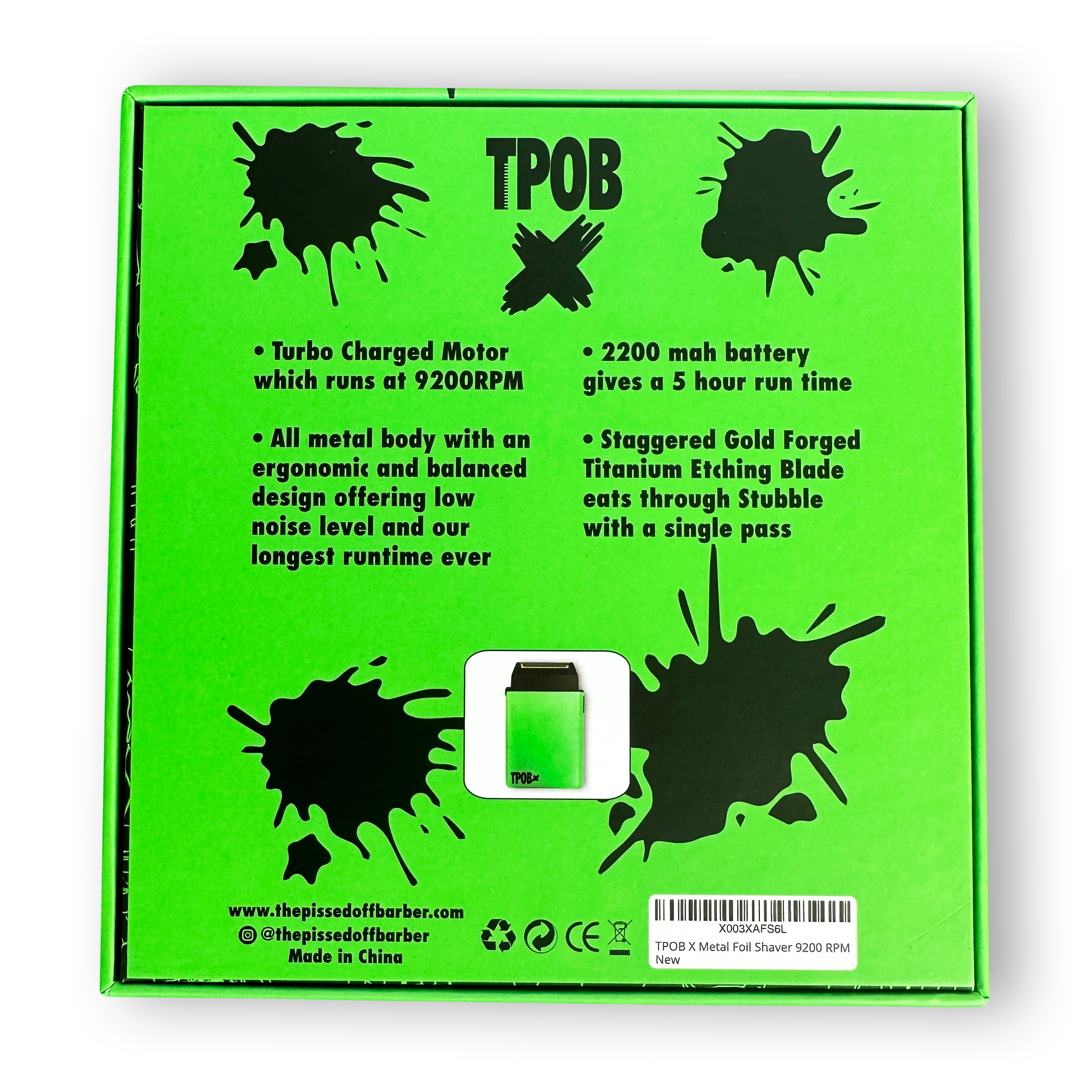 X Metal Foil Shaver (Slime Edition) - Image 7